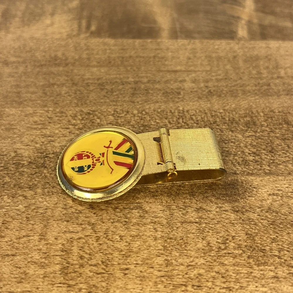 Vintage Masonic Freemason Shriners Lot - Watch, Belt Buckle & Money Clip - READ!